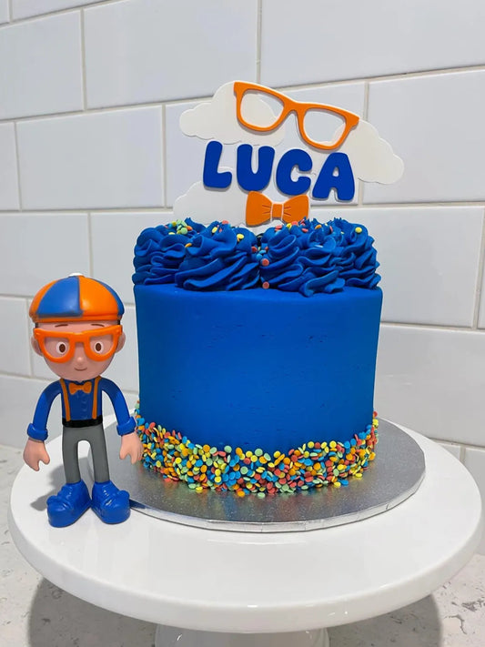 Custom Blippi Cake Topper