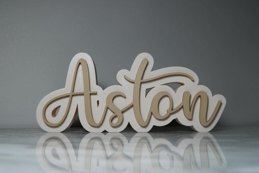 Custom Name Plaque