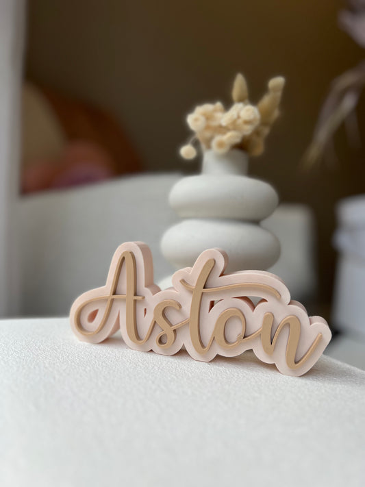 Custom Name Plaque