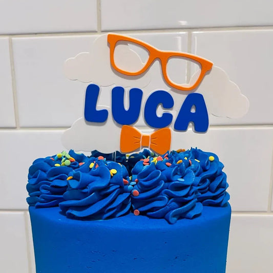 Custom Blippi Cake Topper