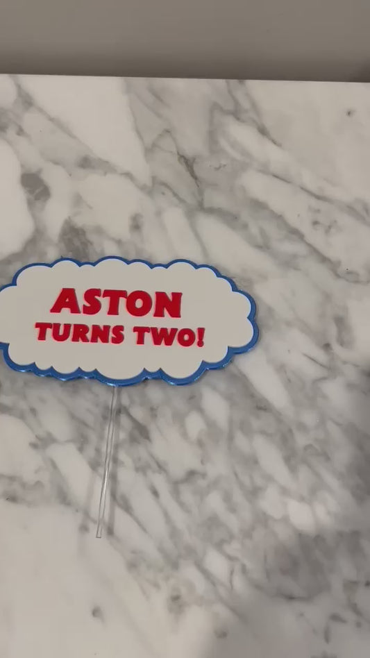 Thomas The Tank Engine Cake Topper